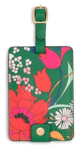 Ban.do Floral Suitcase Tag