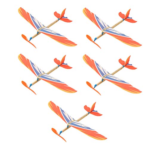 TOYANDONA Rubber Band Powered Glider Planes