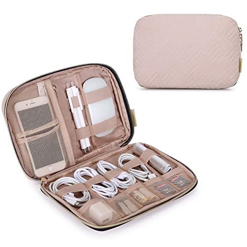 Compact and Lightweight Electronics Organizer Travel Case