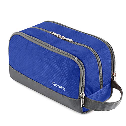 Gonex Travel Toiletry Bag Nylon Blue
