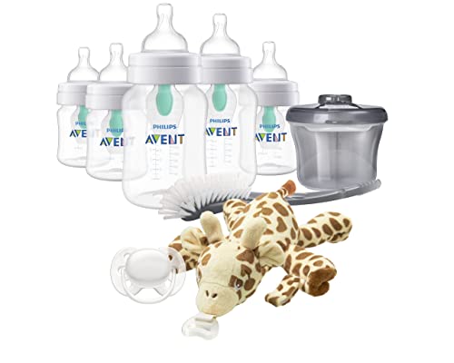 Philips AVENT Anti-Colic Baby Bottle Set with Snuggle