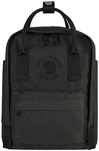 Fjallraven Re-Kanken Mini Black Backpack