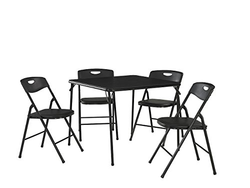 COSCO 5-Piece Folding Table and Chair Set