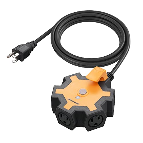DEWENWILS 5-Outlet Garage Power Strip