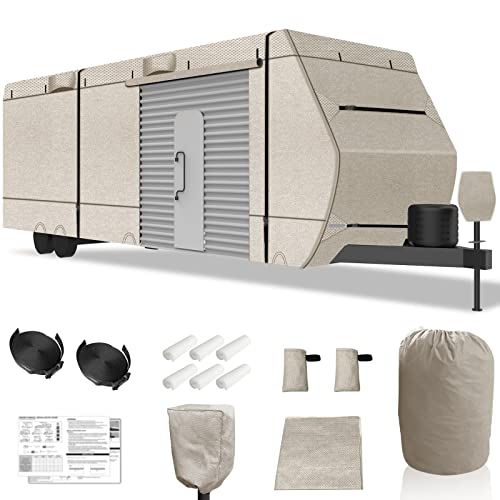 Heavy-Duty RV Cover for 29-31ft Travel Trailers