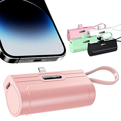 RAVIAD Mini Power Bank - Compact and Portable Charger for Travel