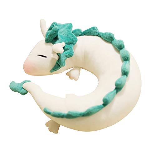 Spirited Away Dragon Neck Pillow - A Cozy Travel Companion