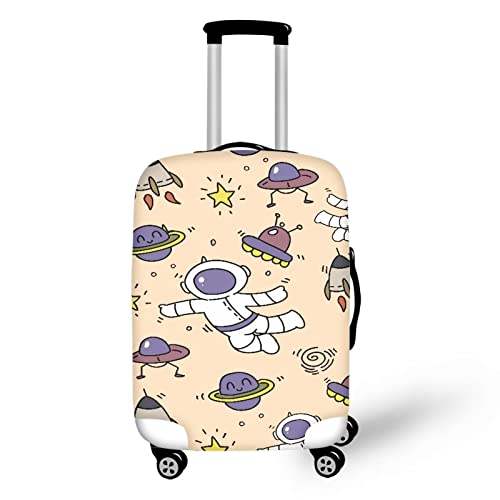 TODIYADDU Astronaut in Space Luggage Covers