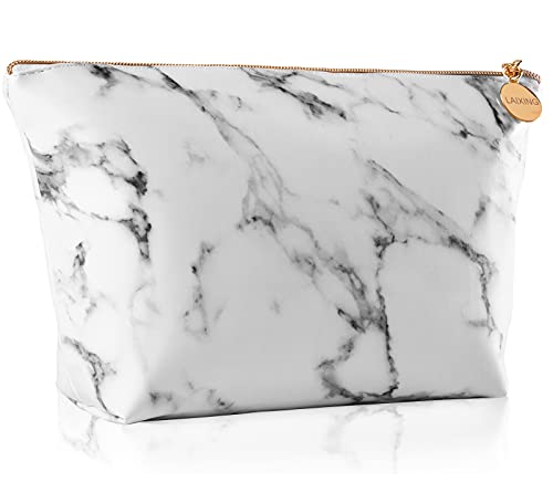 Marble Makeup Bag Travel Toiletry Pouch