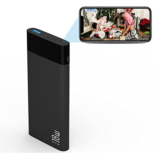 LIZVIE Spy Camera Power Bank