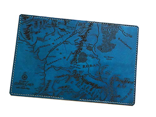 Vintage Map Leather Travel Passport Holder Wallet Case