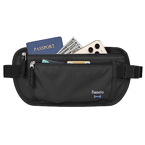 Travel Money Belt - RFID Blocking Travel Pouch