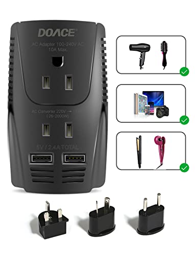 DoAce 2000W Travel Voltage Converter