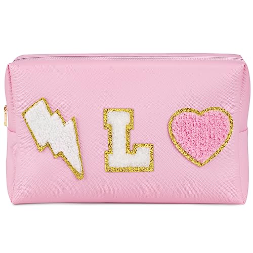 TOPEAST Preppy Makeup Bag