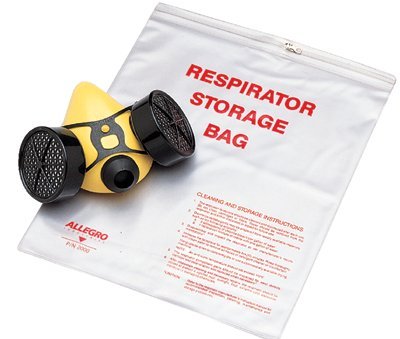 Respirator Storage Bag with Zipper