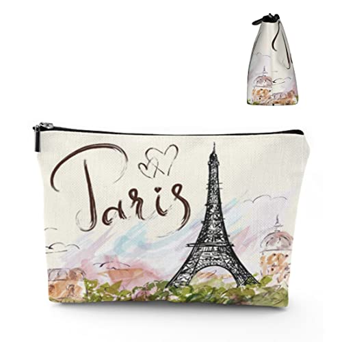 Romantic Paris Makeup Bag