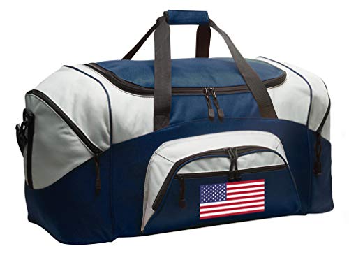 American Flag Duffel Bag - Stylish and Versatile Travel Accessory