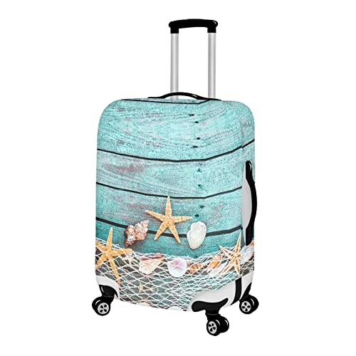 TODIYADDU Starfish Seashells Luggage Cover