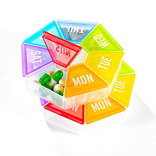 XL 7 Day Pill Box Case