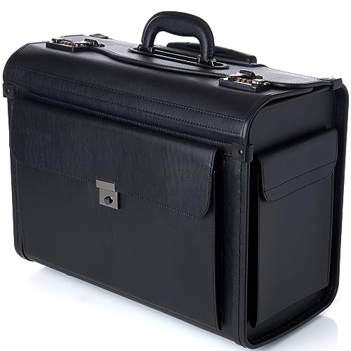 Laptop Rolling Briefcase with Wheels