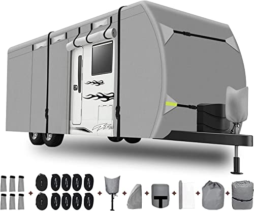 Bsteciar Upgraded Travel Trailer RV Cover