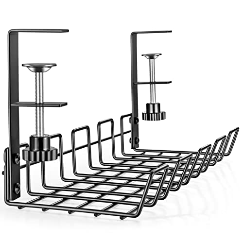 WILLIZTER Cable Management Tray Organizer
