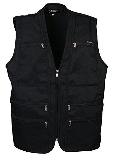 Beat The World Men's 9 Pockets Work Utility Vest