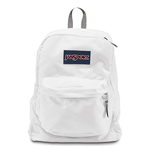 JanSport Superbreak Backpack - Classic White Travel Accessory