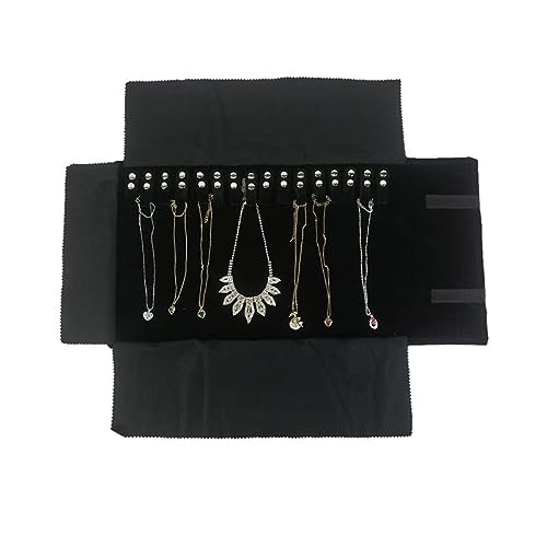 Travel Jewelry Case Roll Bag Organizer