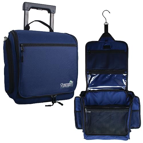 Extra Large Hanging Toiletry Bag & Essential Travel Organizer