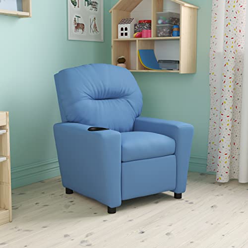 Kids Recliner with Cup Holder