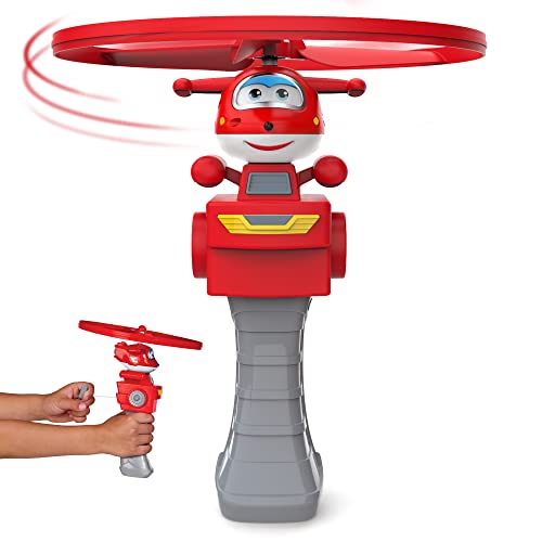 Super Wings High Flying Jett, Airplane Toy Figure & Launcher