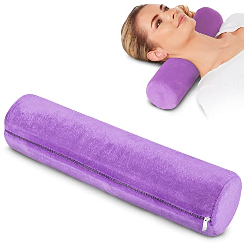 Memory Foam Round Cervical Roll Pillow