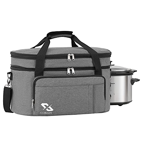 Golkcurx Double Layer Slow Cooker Bag