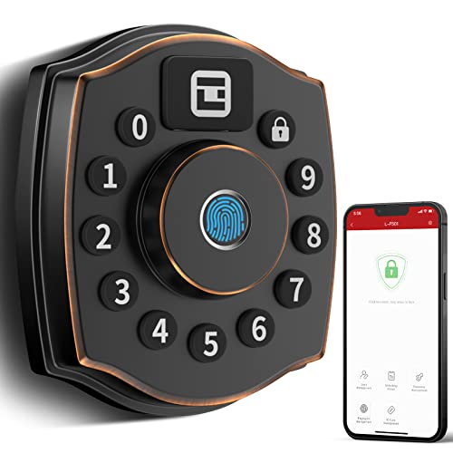 Geek 5-in-1 Smart Lock with Keyless Entry and Remote Control