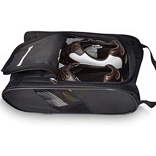 Athletic Golf Shoe Bag - Zippered Shoe Carrier
