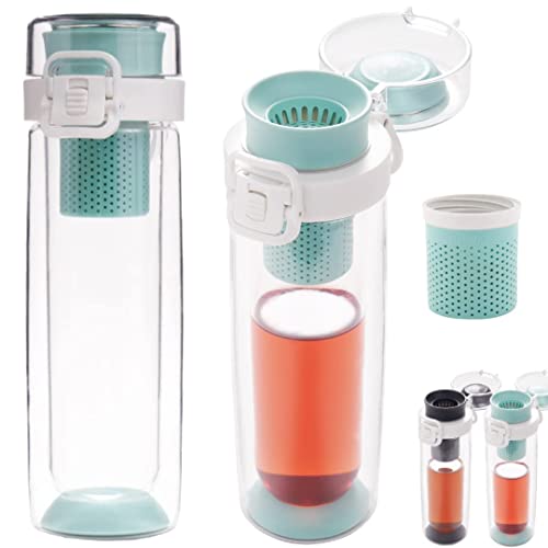 Mosi Tea Infuser Bottle - Portable Tea Travel Mug