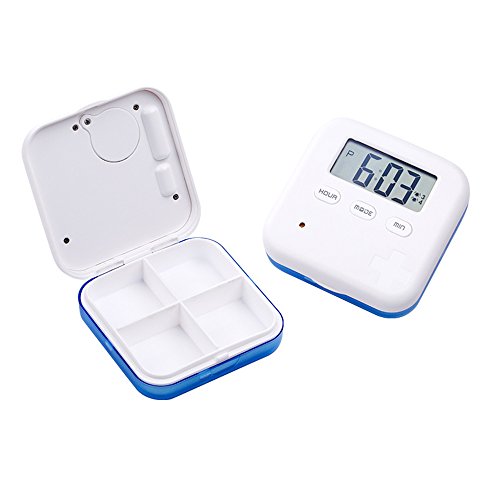 Portable Medicine Box with Alarm Reminders