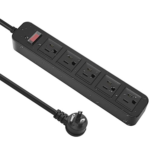 Waterproof Outdoor Power Strip with 5 Outlets