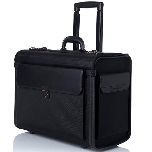 Alpine Swiss Rolling Laptop Briefcase