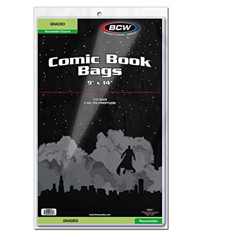 BCW Resealable Bag for Graded Comics