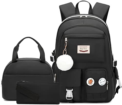 Hey Yoo School Backpack for Girls Backpack Set