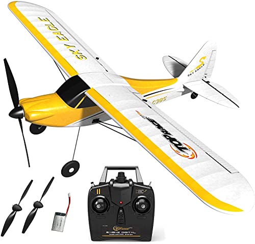 Top Race RC Plane 4 Channel Remote Control Airplane for Stunt Flying