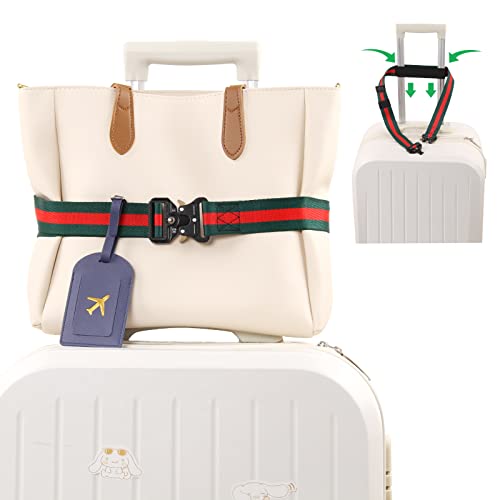 Stylish and Adjustable Travel Luggage Belt Strap