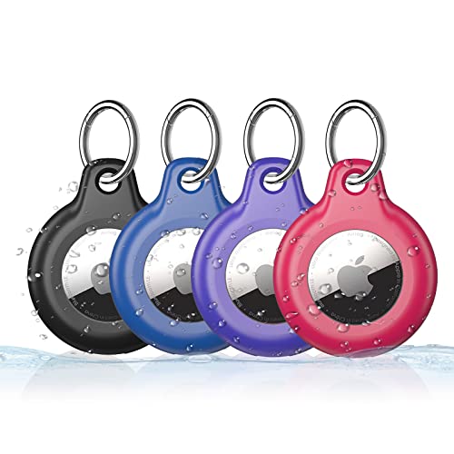 [4 Pack] Airtag Keychain and Airtag Holder