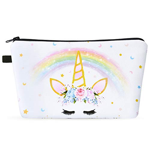 Unicorn Makeup Bag - Portable Travel Pencil Case