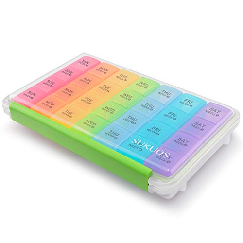 Sukuos Monthly Pill Organizer