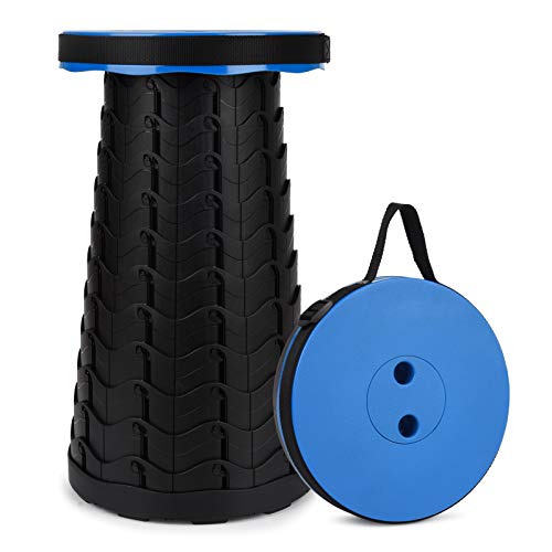 Portable Telescoping Stool for Travel, Camping, and More