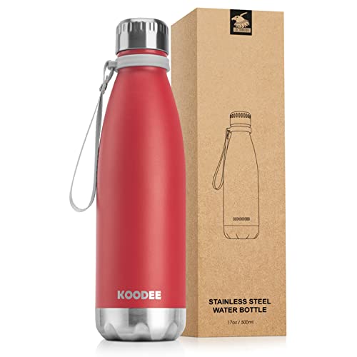 Koodee 17 oz Stainless Steel Water Bottle