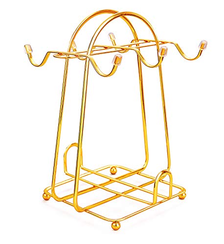 Stainless Steel Wire Rack Display Stand for Tea Cups